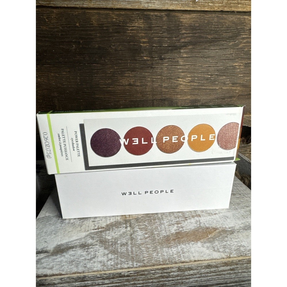 Well People Power Palette Eyeshadow Sepia New In Box | MSRP = $23